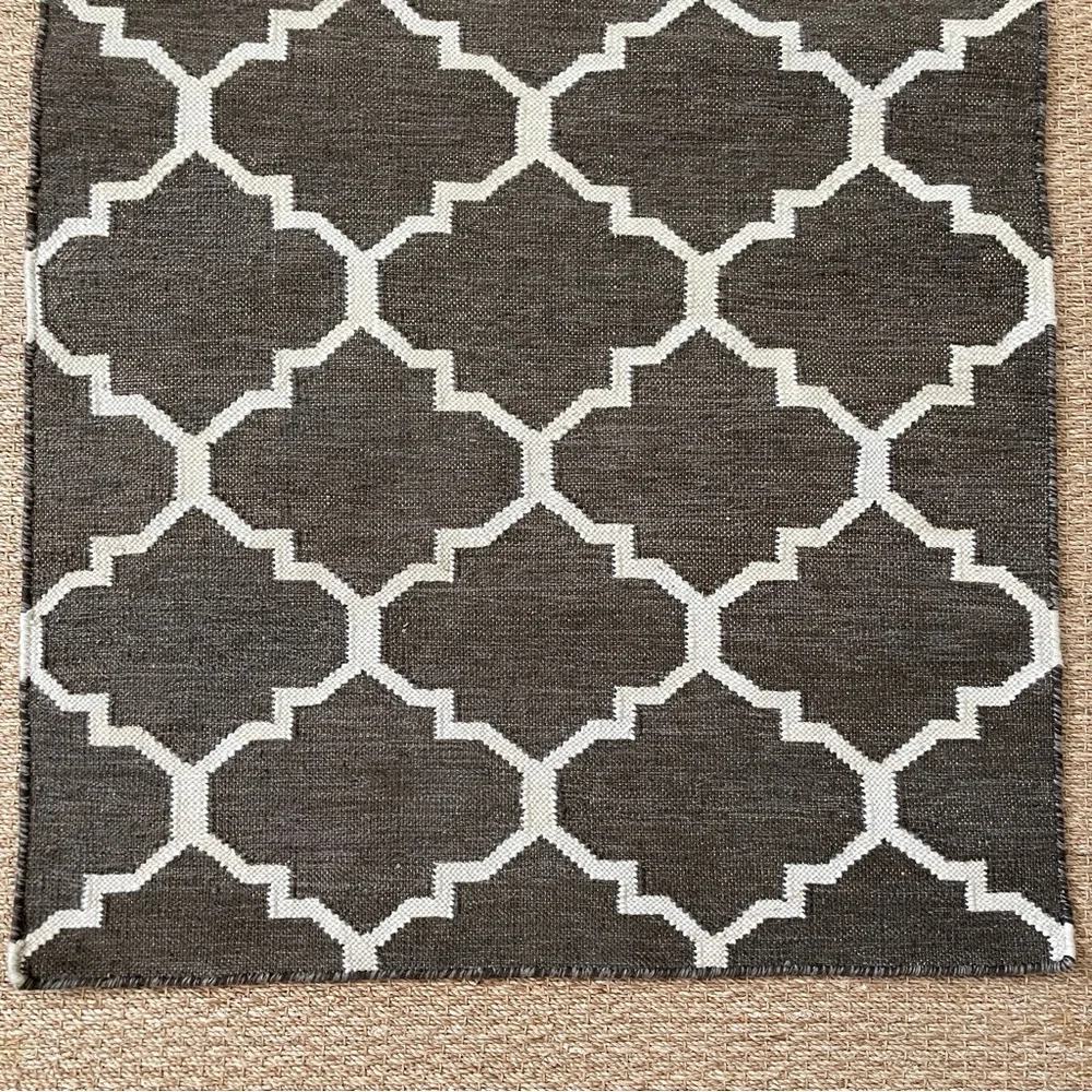 Ben Soleimani for Restoration Hardware Moroccan Tile Flat Weave Accent Rug 3x5’